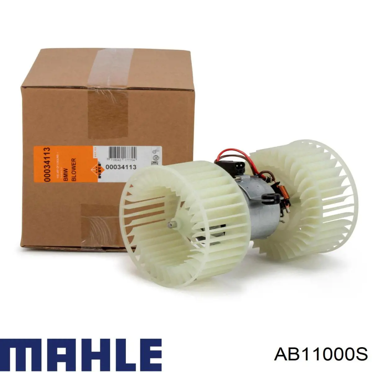 Motor eléctrico, ventilador habitáculo AB11000S Mahle Original