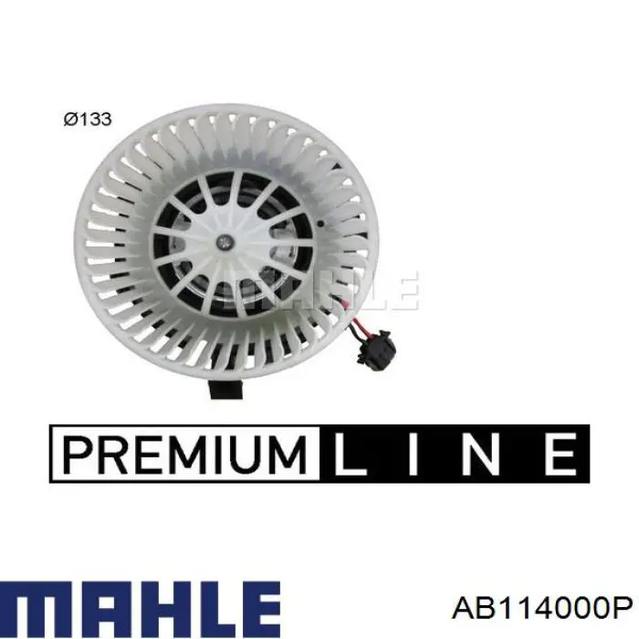 AB 114 000P Mahle Original motor de ventilador de forno (de aquecedor de salão)