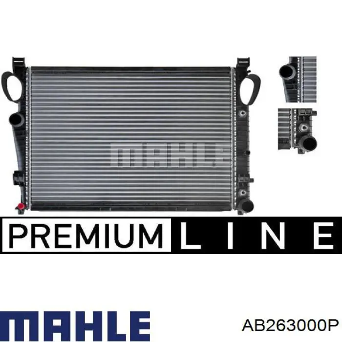 Мотор вентилятора печки (отопителя салона) Mahle Original AB263000P