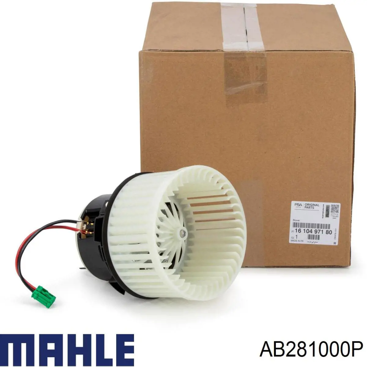 Вентилятор печки AB281000P Mahle Original