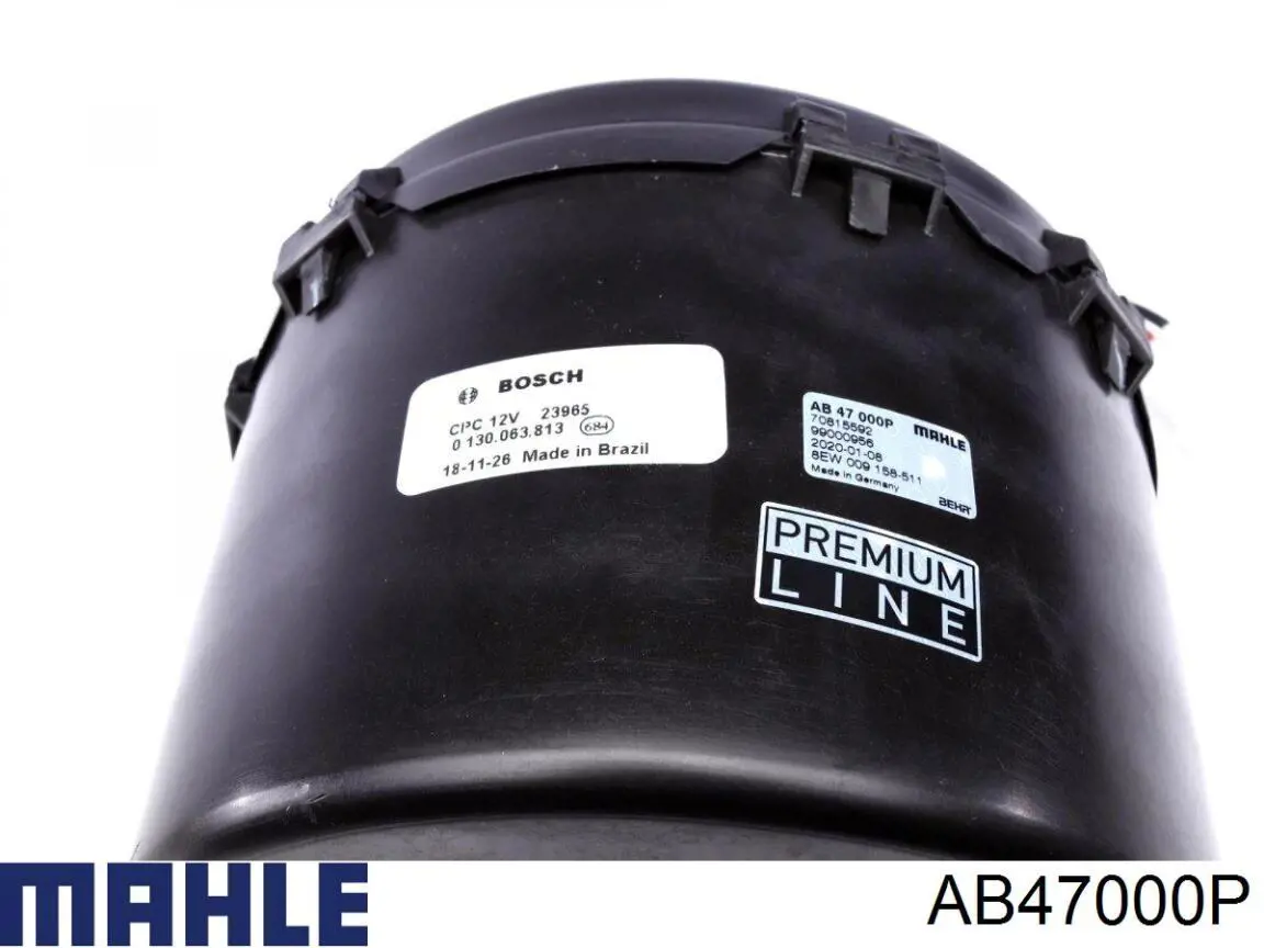 Вентилятор печки AB47000P Mahle Original