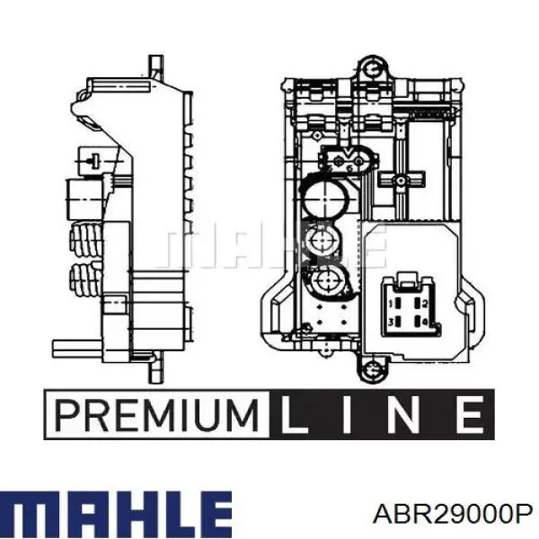 Резистор печки ABR29000P Mahle Original