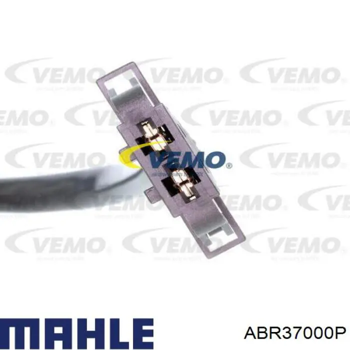 ABR 37 000P Mahle Original резистор (сопротивление вентилятора печки (отопителя салона))