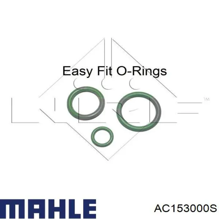 Радиатор кондиционера AC153000S Mahle Original