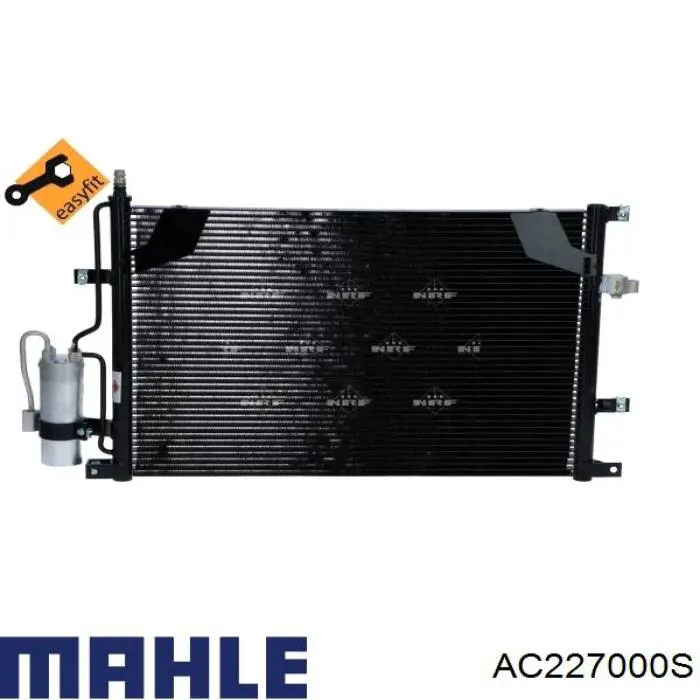 Радиатор кондиционера AC227000S Mahle Original