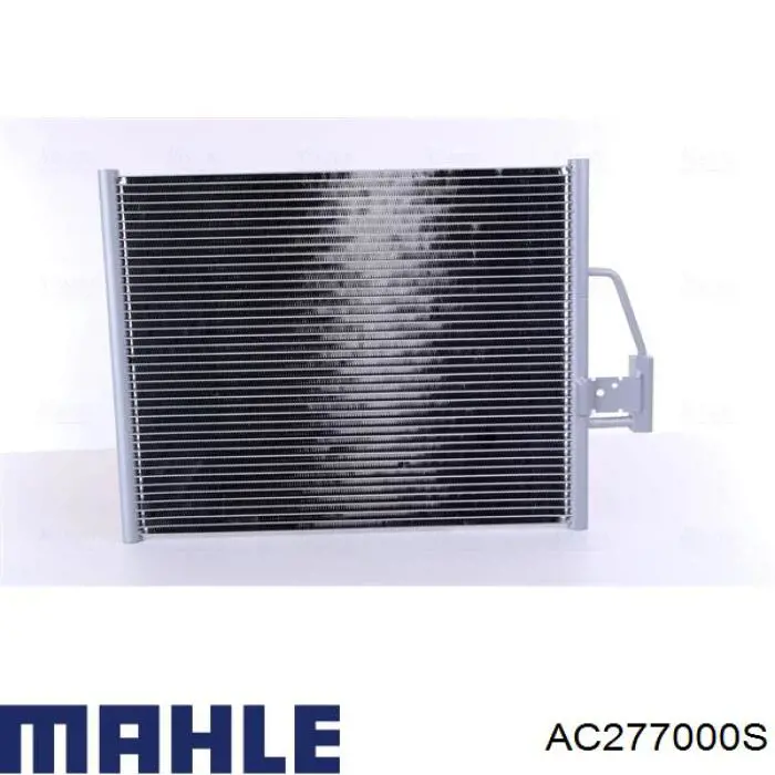 AC 277 000S Mahle Original radiador de aparelho de ar condicionado