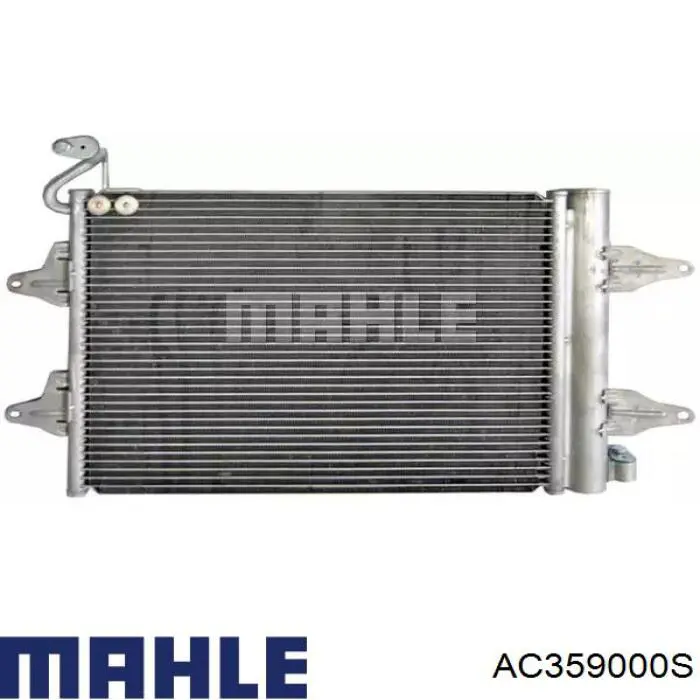 AC 359 000S Mahle Original radiador de aparelho de ar condicionado