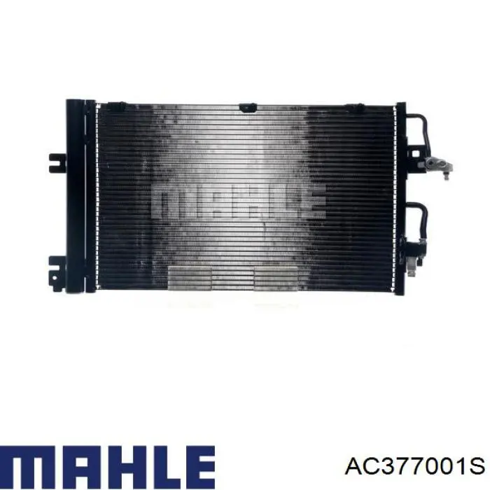 AC 377 001S Mahle Original radiador de aparelho de ar condicionado