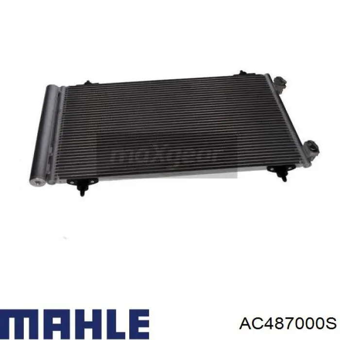AC 487 000S Mahle Original radiador de aparelho de ar condicionado