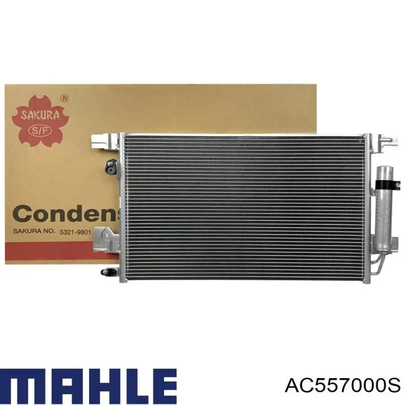 Конденсатор кондиционера Mahle Original AC557000S цена, от 98.65 USD