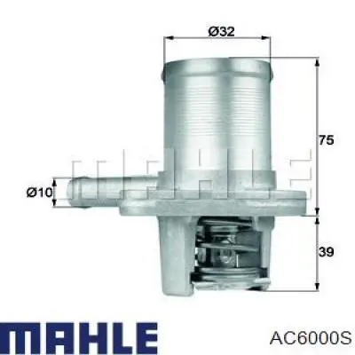 Радиатор кондиционера AC6000S Mahle Original