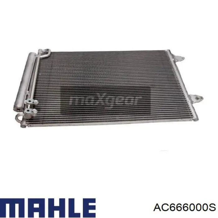 AC 666 000S Mahle Original радиатор кондиционера