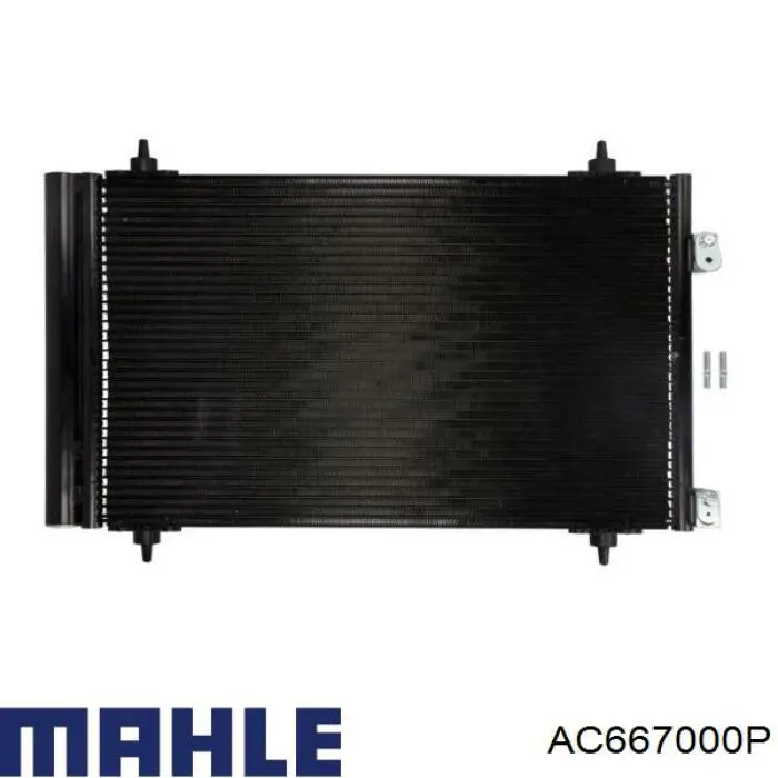 Condensador aire acondicionado AC667000P Mahle Original