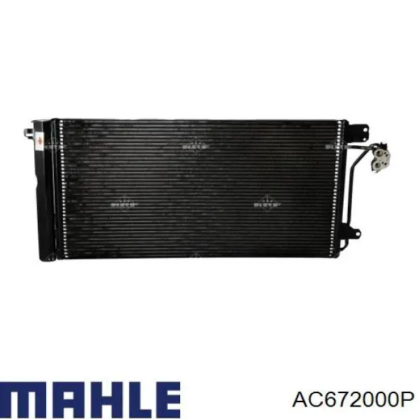 Радиатор кондиционера AC672000P Mahle Original