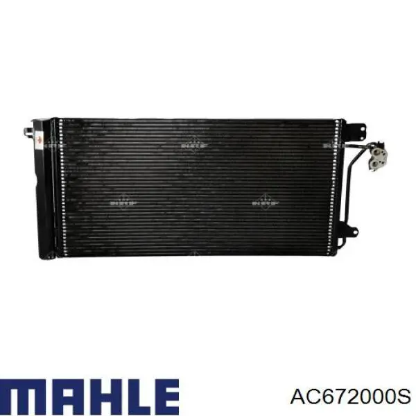 AC 672 000S Mahle Original radiador de aparelho de ar condicionado