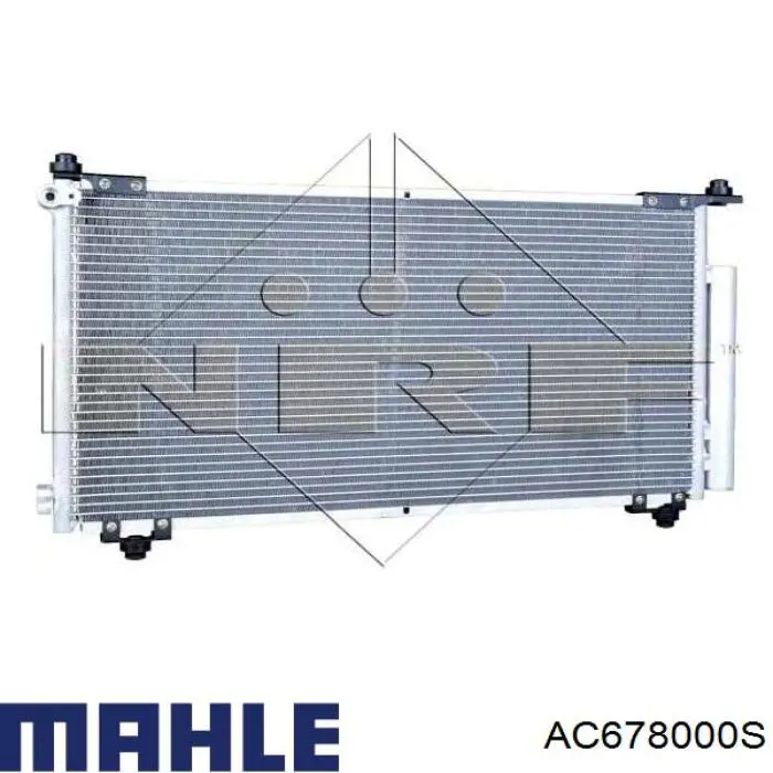 AC 678 000S Mahle Original радиатор кондиционера