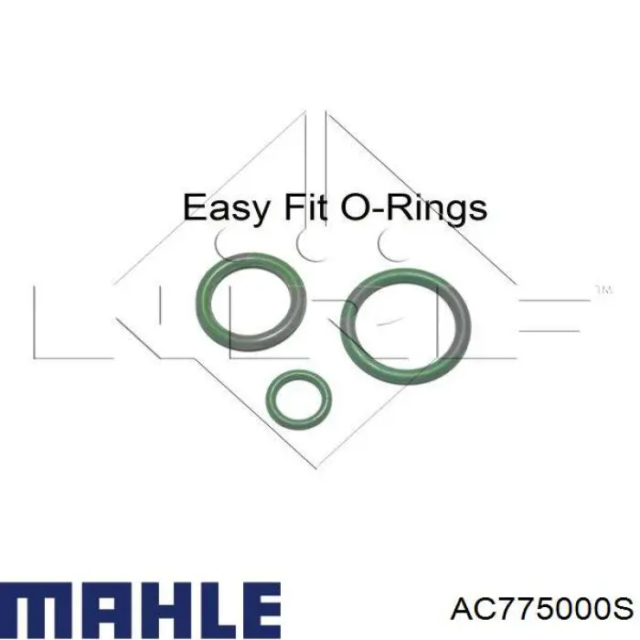 Радиатор кондиционера AC775000S Mahle Original