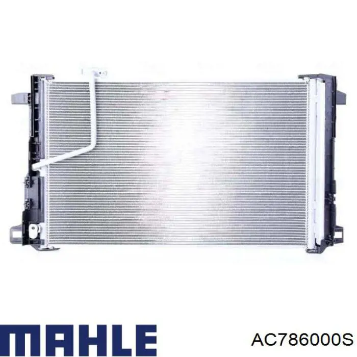 AC 786 000S Mahle Original radiador de aparelho de ar condicionado