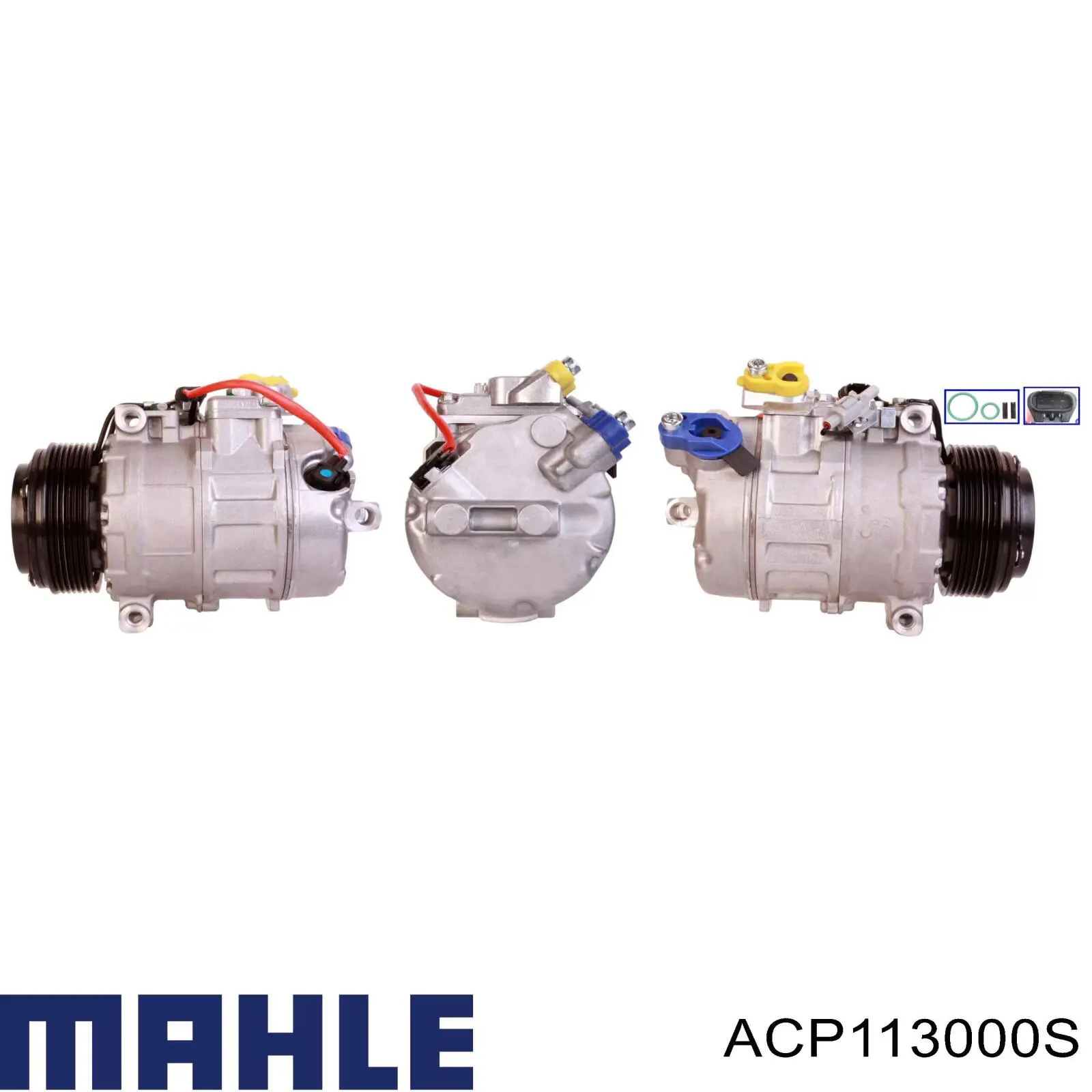 Компрессор системы кондиционирования Mahle Original ACP113000S цена, от 470.38 USD