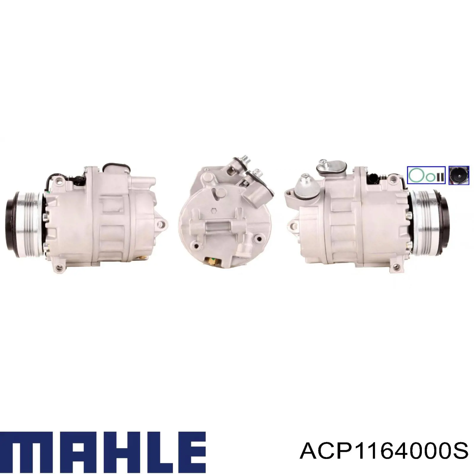 Compresor de aire acondicionado ACP1164000S Mahle Original