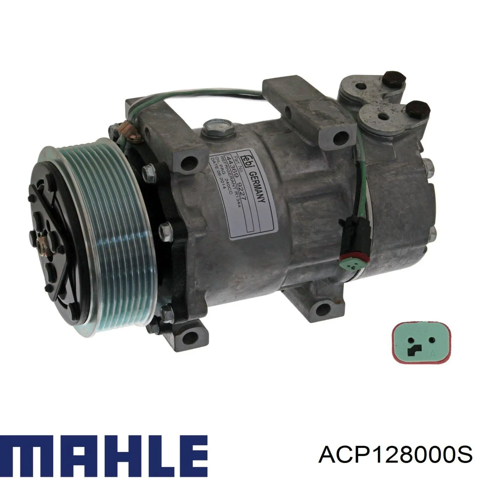 Compresor de aire acondicionado ACP128000S Mahle Original