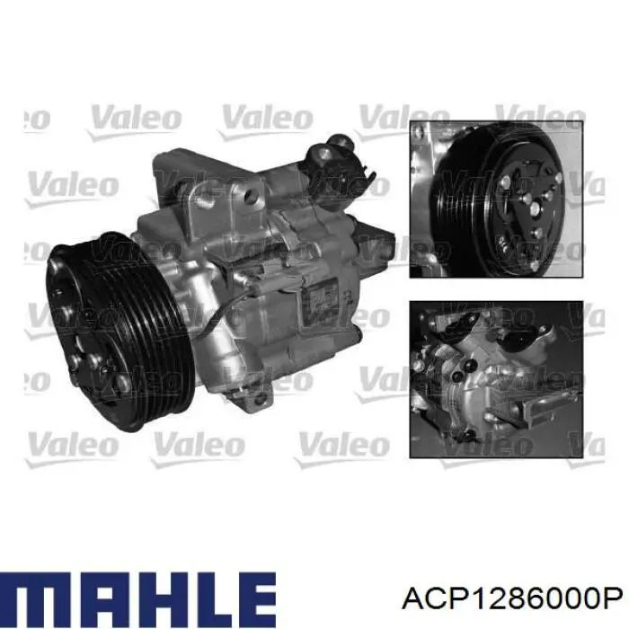 Compresor de aire acondicionado ACP1286000P Mahle Original