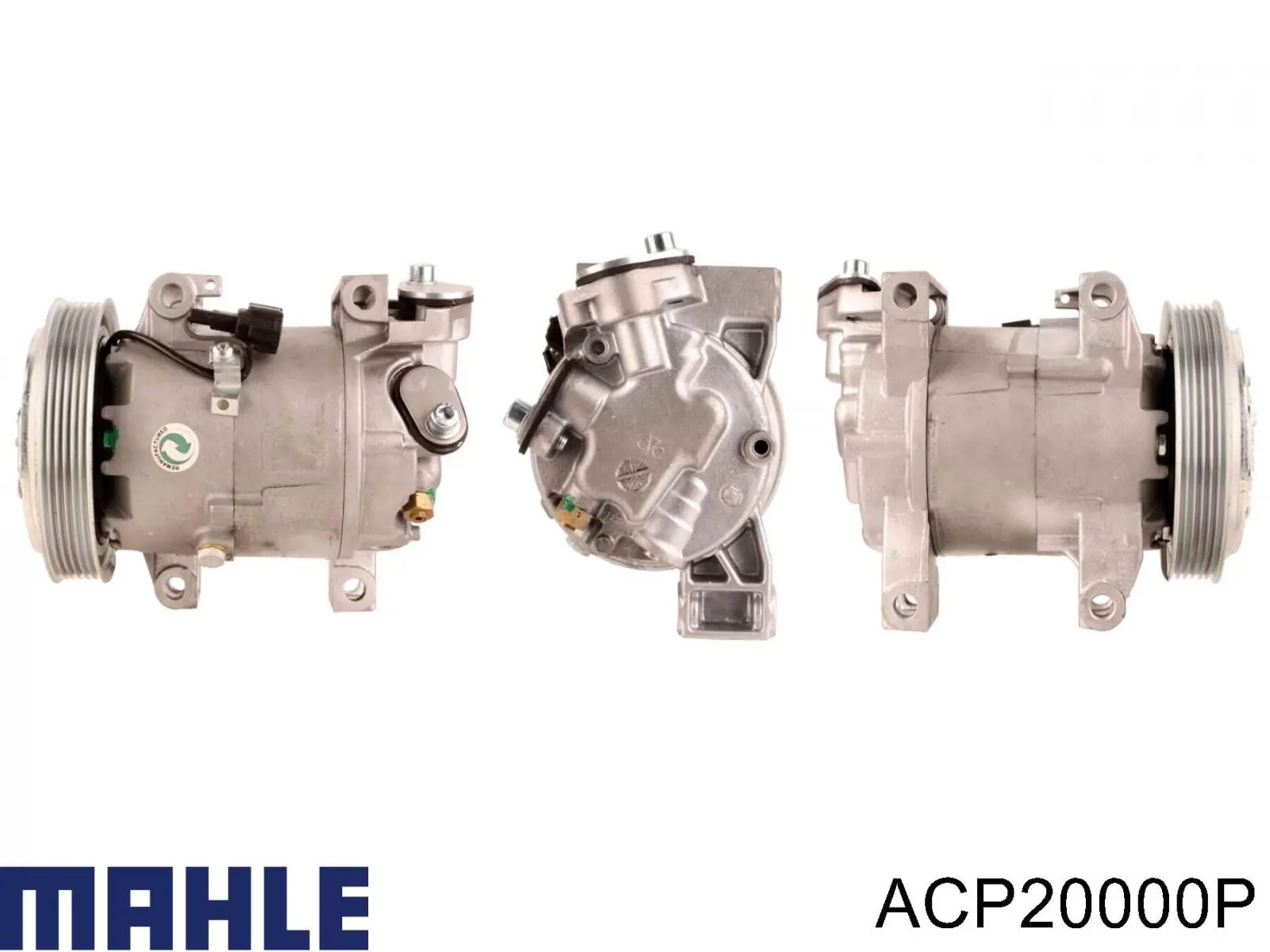 Компрессор кондиционера ACP20000P Mahle Original