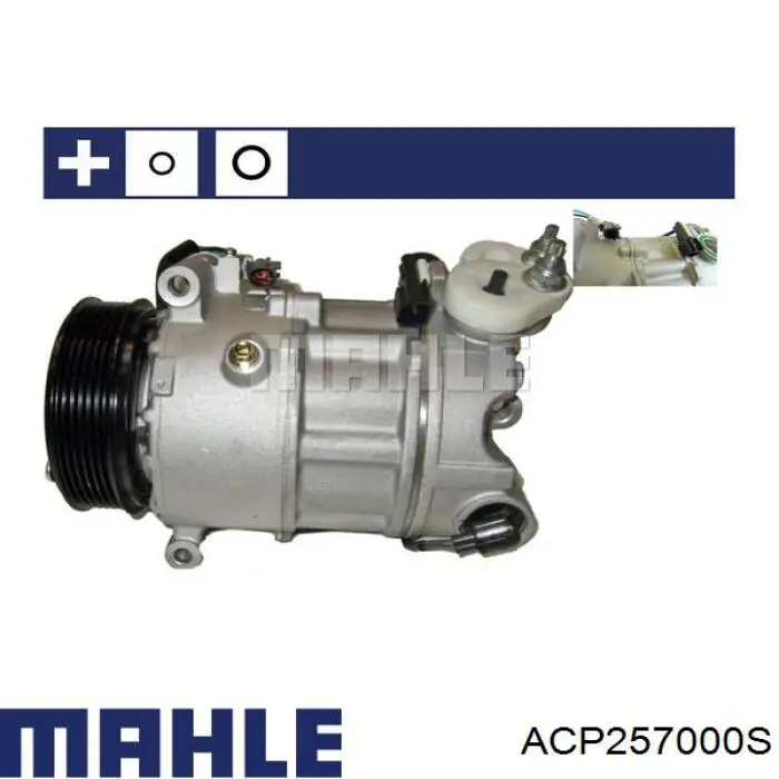 ACP257000S Mahle Original compressor de aparelho de ar condicionado