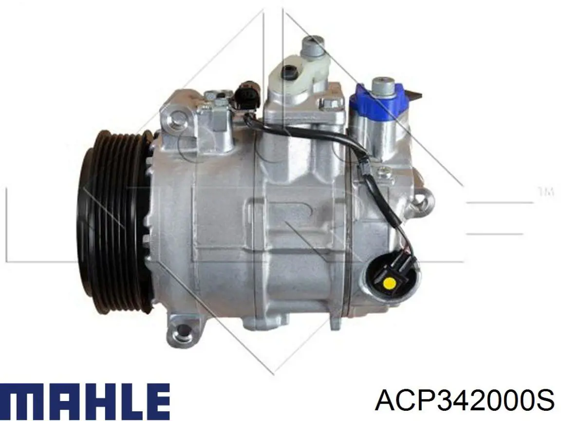 Компрессор кондиционера ACP342000S Mahle Original