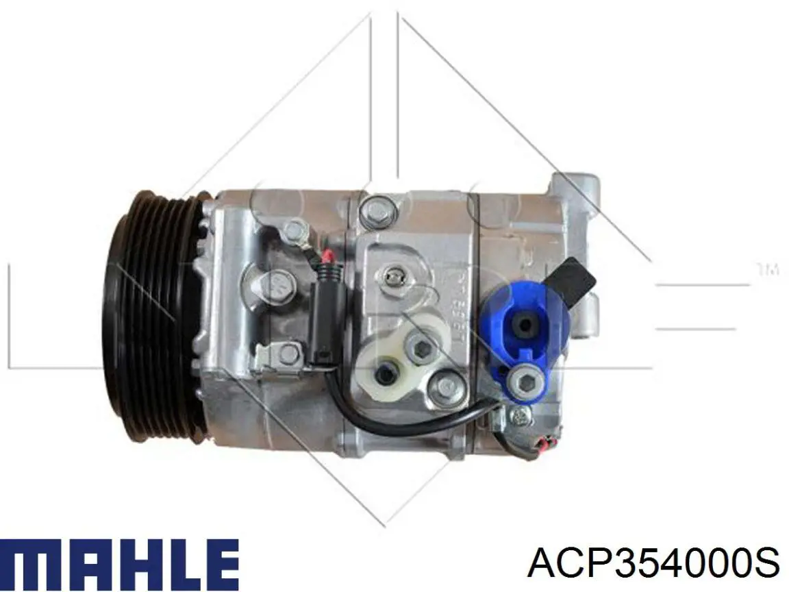 Компрессор системы кондиционирования Mahle Original ACP354000S цена, от 346.56 USD