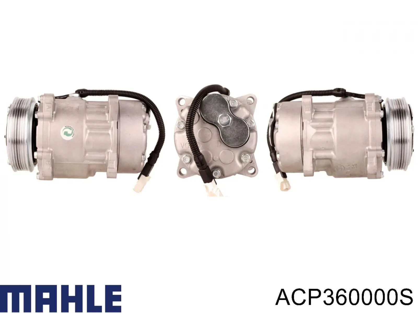 ACP360000S Mahle Original compressor de aparelho de ar condicionado