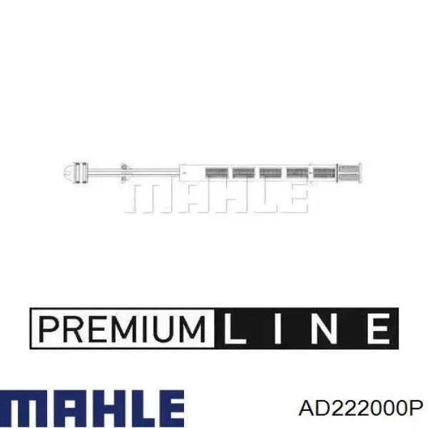 Ресивер-осушитель кондиционера Mahle Original AD222000P