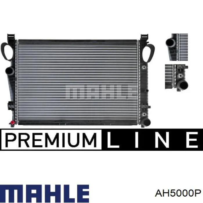 Radiador de calefacción AH5000P Mahle Original