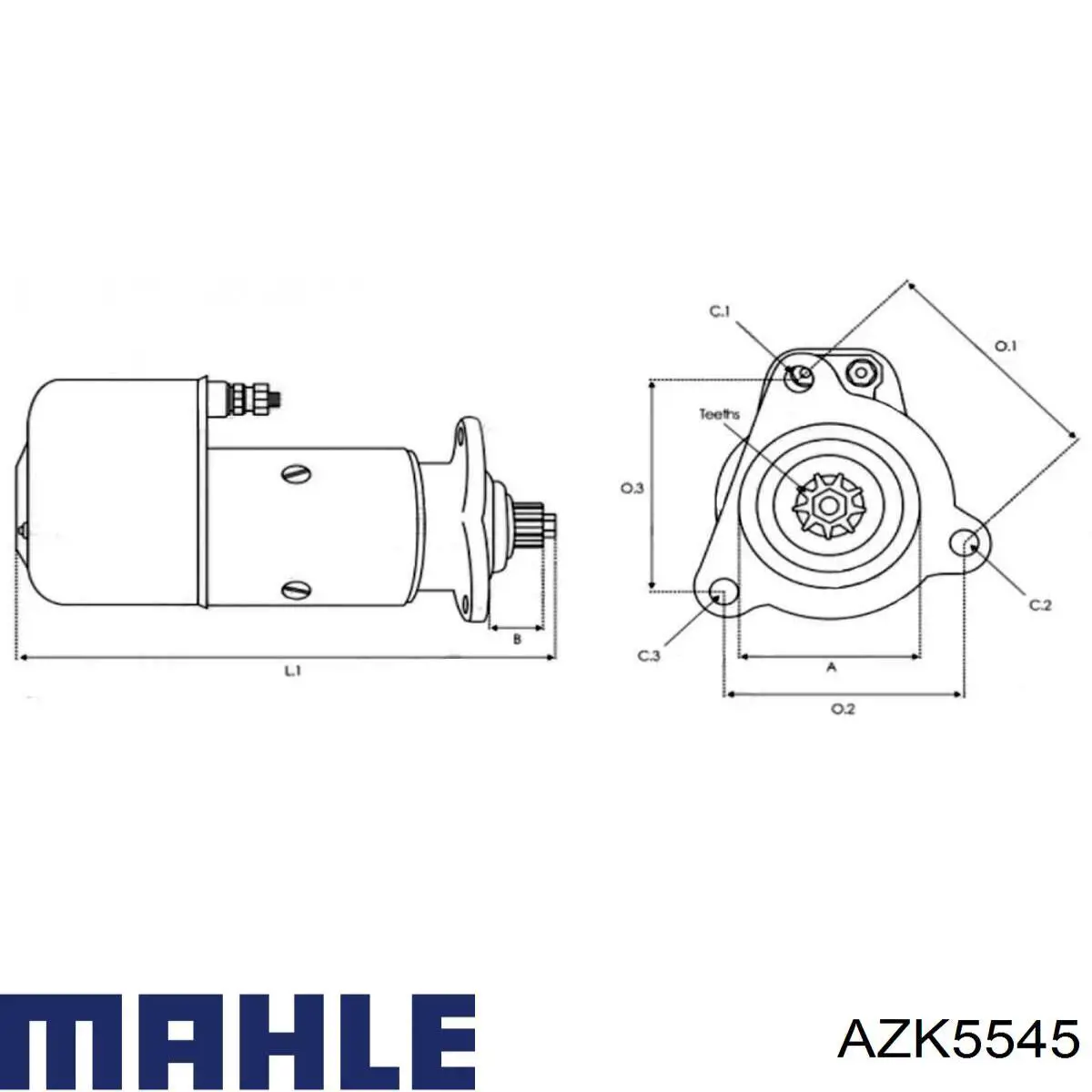 AZK5545 Mahle Original