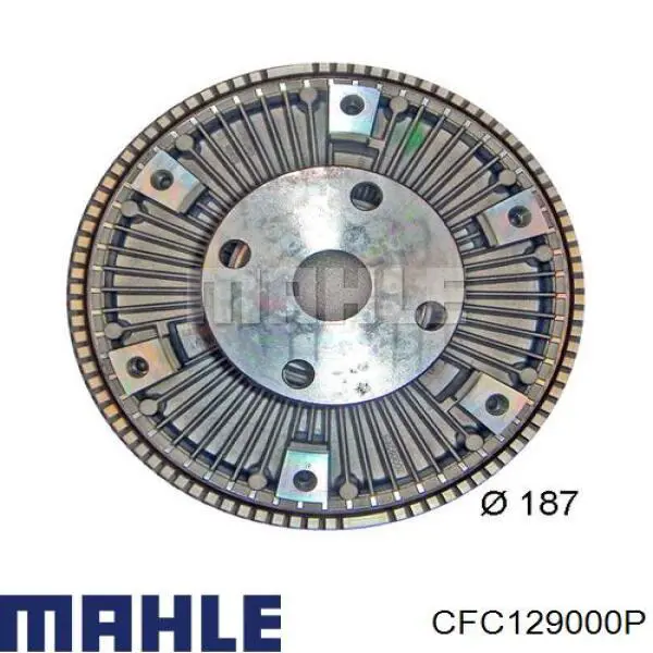 Вискомуфта вентилятора CFC129000P Mahle Original