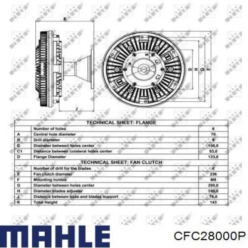 CFC28000P Mahle Original