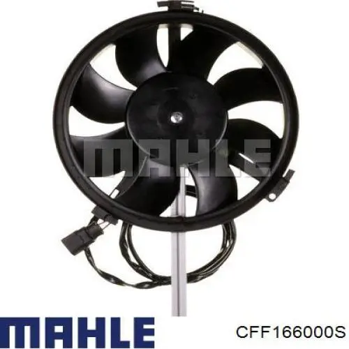 Ventilador (rodete +motor) refrigeración del motor con electromotor completo CFF166000S Mahle Original
