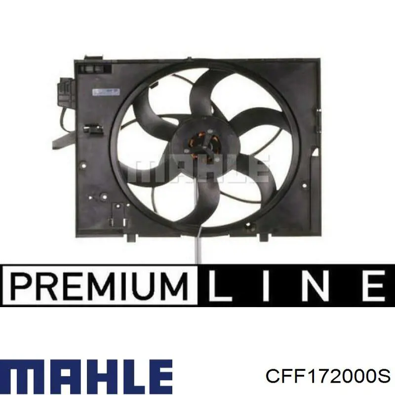 Диффузор радиатора охлаждения, в сборе с мотором и крыльчаткой Mahle Original CFF172000S