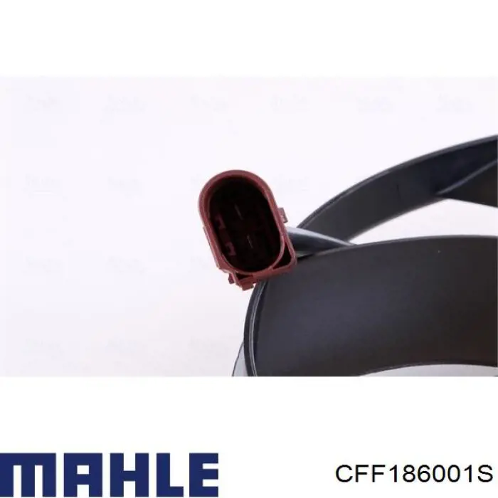 CFF186001S Mahle Original Электровентилятор охлаждения в сборе (мотор+крыльчатка), правый