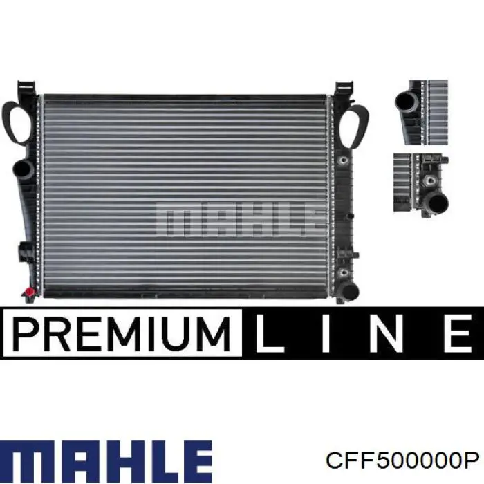 Вискомуфта вентилятора CFF500000P Mahle Original