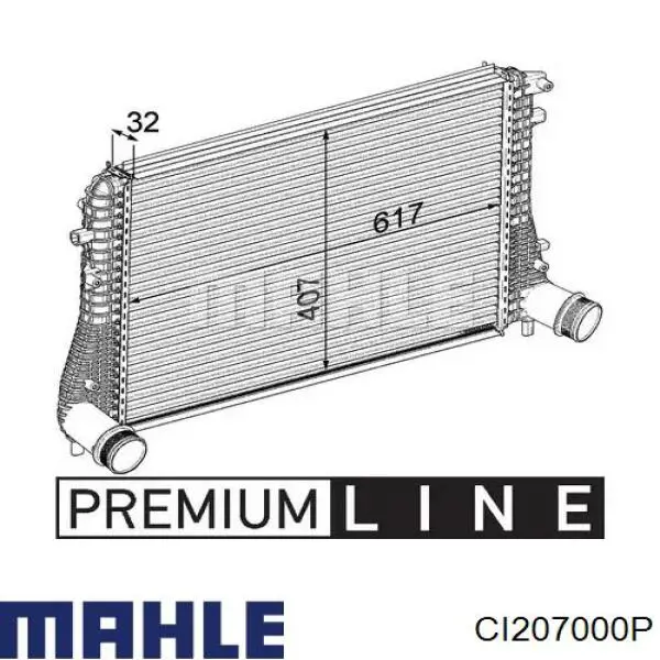 Интеркулер CI207000P Mahle Original