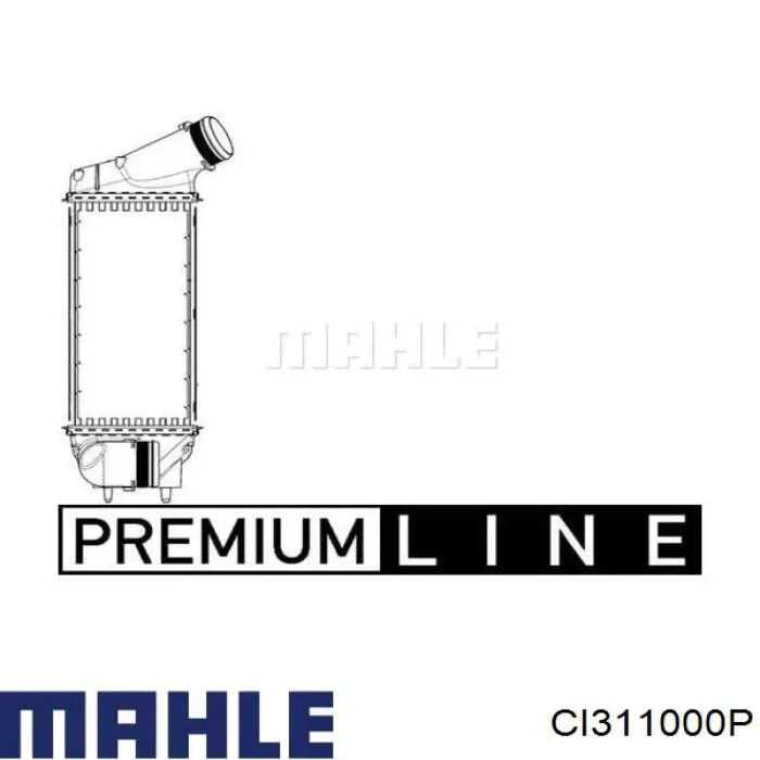 Интеркулер CI311000P Mahle Original