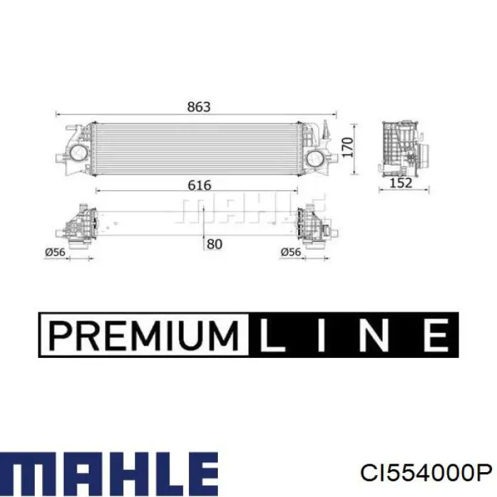  CI554000P Mahle Original