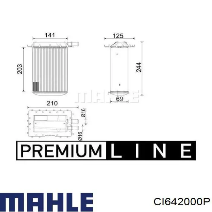  CI642000P Mahle Original