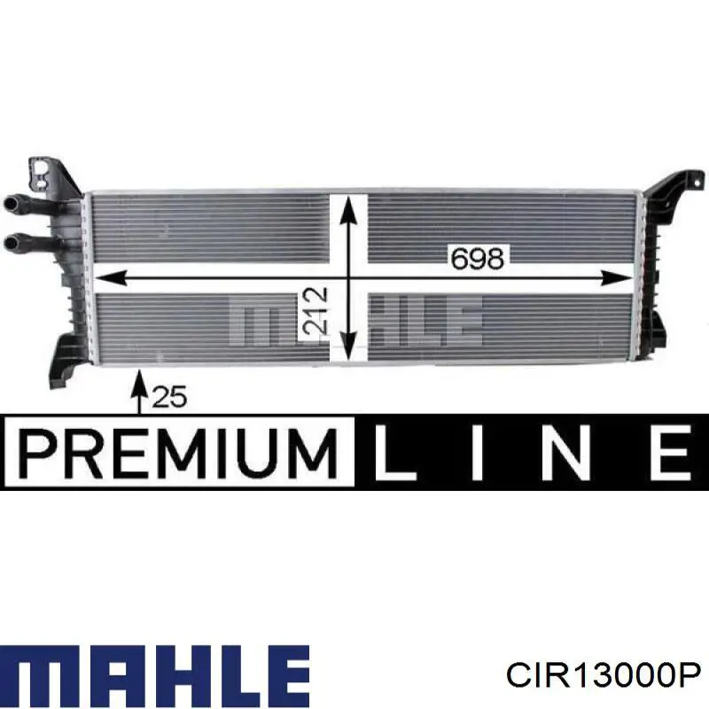 Радиатор охлаждения двигателя дополнительный Mahle Original CIR13000P цена, от 127.10 USD