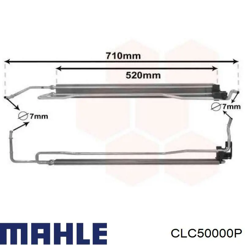 Радиатор ГУР CLC50000P Mahle Original
