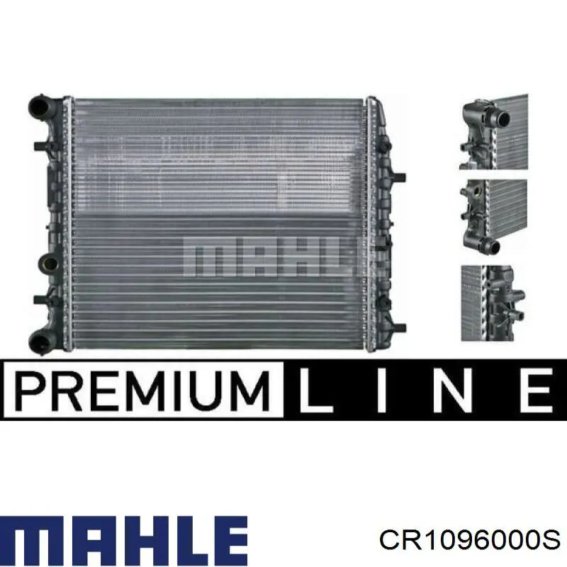 Radiador refrigeración del motor CR1096000S Mahle Original