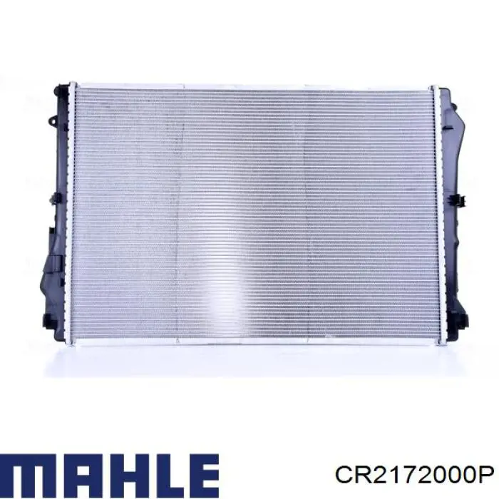 Radiador refrigeración del motor CR2172000P Mahle Original