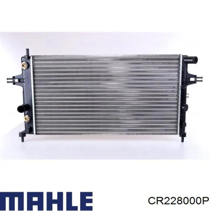 Radiador refrigeración del motor CR228000P Mahle Original
