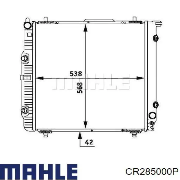 Радиатор CR285000P Mahle Original